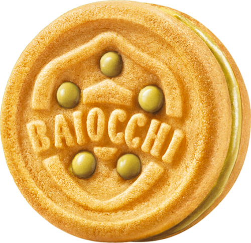 Mulino Bianco Baiocchi Pistacchio - ciastka z nadzieniem pistacjowym (240 g)