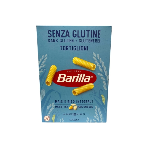 Barilla Senza Glutine Tortiglioni - makaron bezglutenowy rurki (400g)