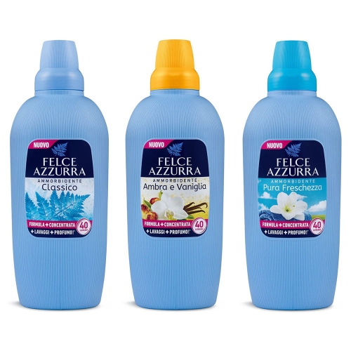 Felce Azzurra Bestseller - Zestaw płynów do płukania tkanin (3 x 2L)