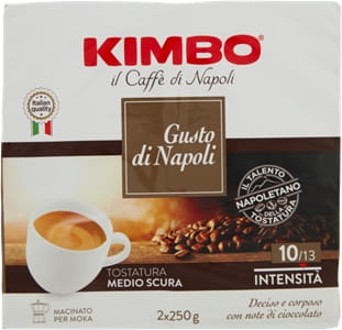 Kimbo Gusto Napoli - Kawa mielona (2 x 250g)