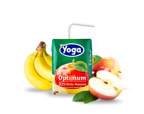 Yoga Optimum Mela Banana - Sok Jabłko-Banan (3 x 200 ml)