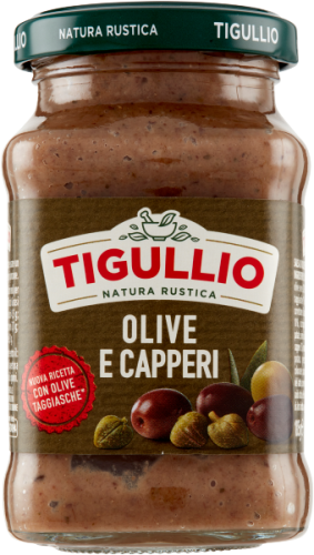 TIGULLIO pesto z oliwkami i kaparami (185g)