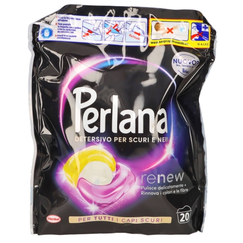 Perlana Neri - Kaspułki do ciemnego prania (20 szt.)