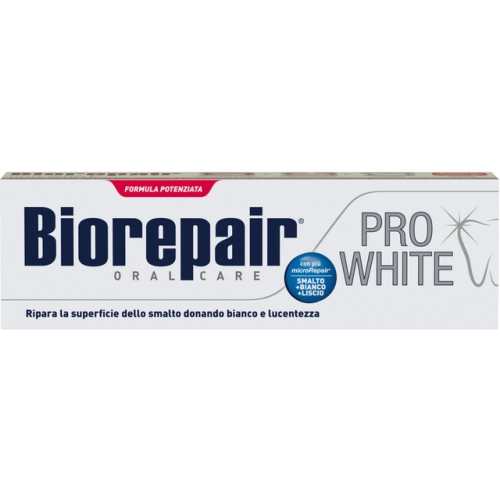 Biorepair Pro White - wybielająca pasta do zębów bez fluoru (75 ml)