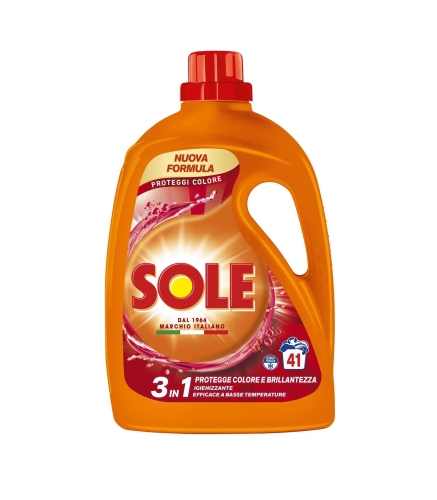 Sole Proteggi Colore - płyn do prania kolorowych tkanin (1,845L - 41p)