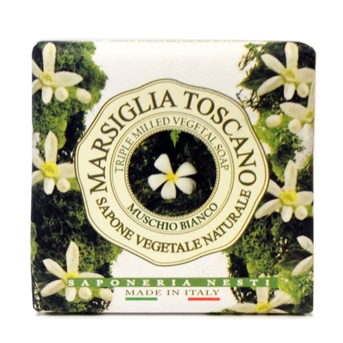 Marsiglia Toscano Białe Piżmo - mydło w kostce (200 g