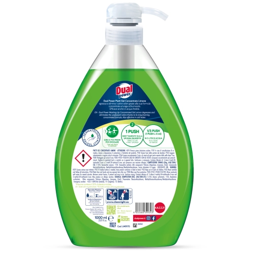 Dual Power Cytryna - Koncentrat do mycia naczyń (1 L)