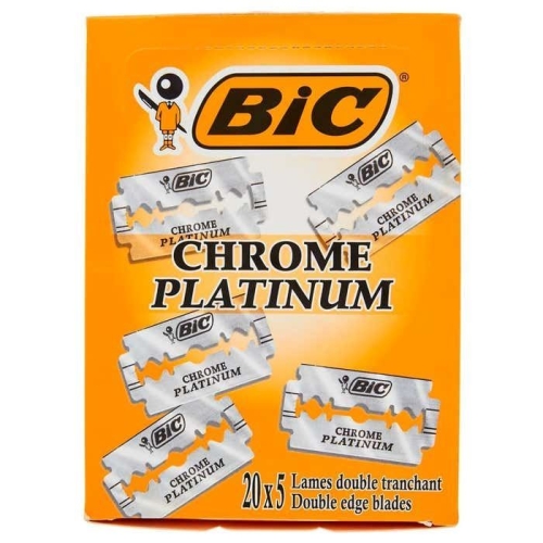 BIC Chrome Platinum - żyletki do maszynki (100 szt.)