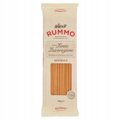 Rummo Bucatini 6 - makaron spaghetti 500 g