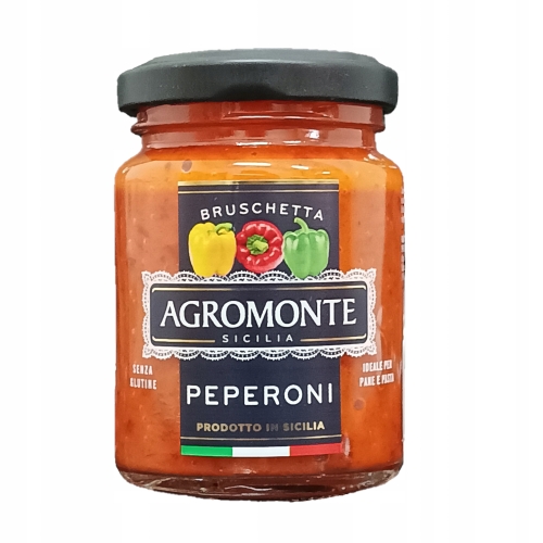 Agromonte Peperoni - pesto paprykowe Bruschetta (100g)