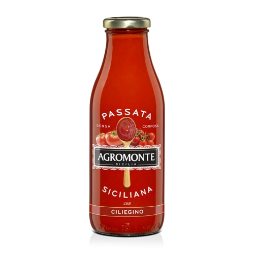 Agromonte Passata Siciliana Ciliegino - passata z pomidorków koktajlowych (520g)
