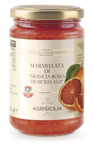 Agrisicilia Arancia Rossa di Sicilia - marmolada z czerwonych pomarańczy (360g)