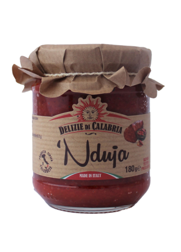 Delizie Di Calabria Nduja - pikantny sos o smaku salami z papryczką chili (180g