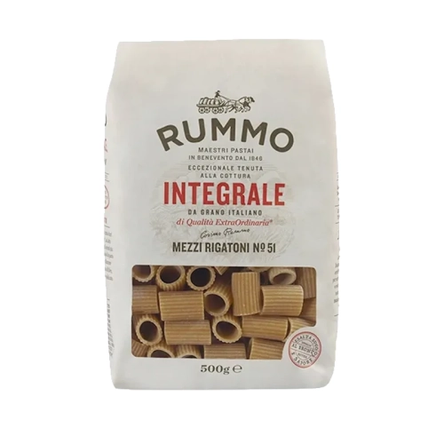 Rummo Mezzi Rigatoni n.51 - makaron pełnoziarnisty (500g)