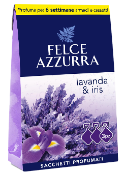Saszetki zapachowe Felce Azzurra - Lawenda i Irys (3 szt.).png