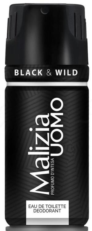 Malizia Uomo Black - dezodorant w sprayu dla mężczyzn (150ml).jpg