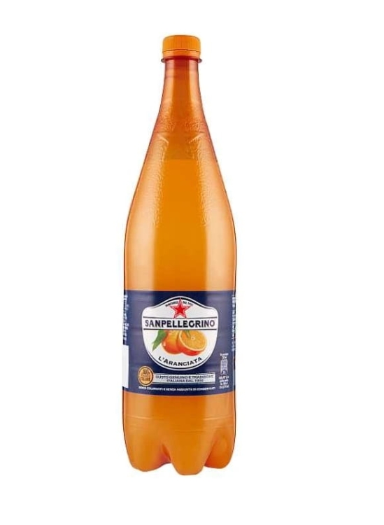 sanPellegrino L'Aranciata Orange, Orange Drink, Italian orange soda.jpg