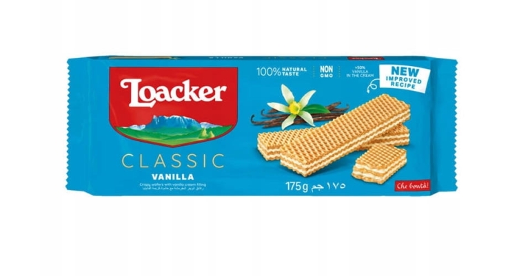 Loacker Classic Vanille - wafelki z kremem waniliowym.jpg