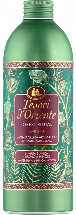 Tesori d'Oriente Forest Ritual - Płyn do kąpieli Lilia i drzewo Hinoki (500 ml)