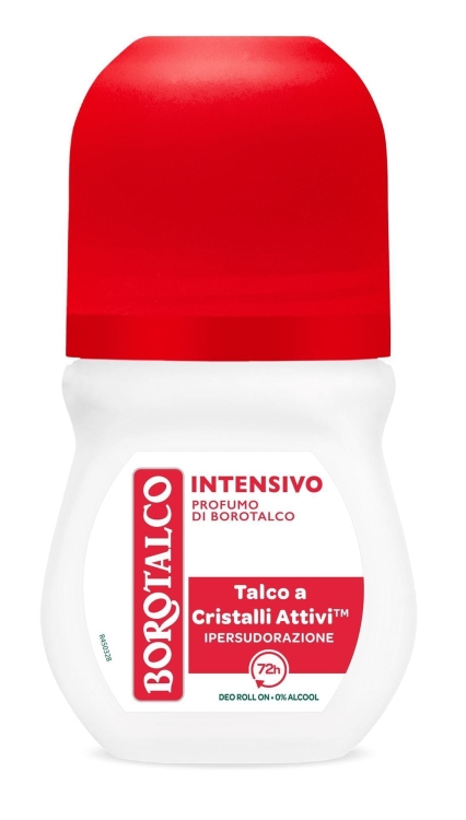 Borotalco Intensivo - Deo Roll formuła 72h (50 ml)