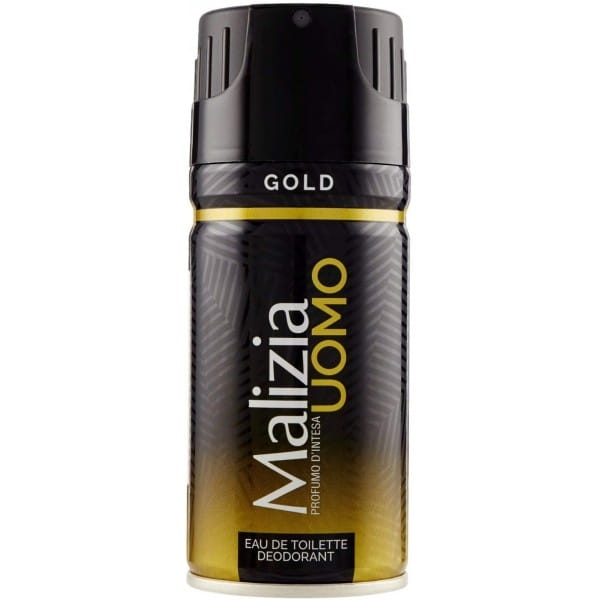 Malizia Uomo Gold - Dezodorant w sprayu (150 ml)