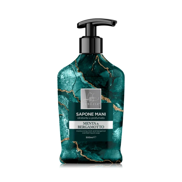VENEZIA SAPONE MANI MARNI MENTA&BERGAMOTTO - mydło w płynie mięta i bergamotka (500 ml)