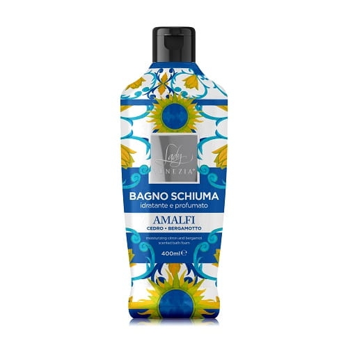 VENEZIA BAGNOSCHIUMA CERAMICHE AMALFI CEDRO&BERGA - płyn do kąpieli cedr i bergamotka (400 ml)