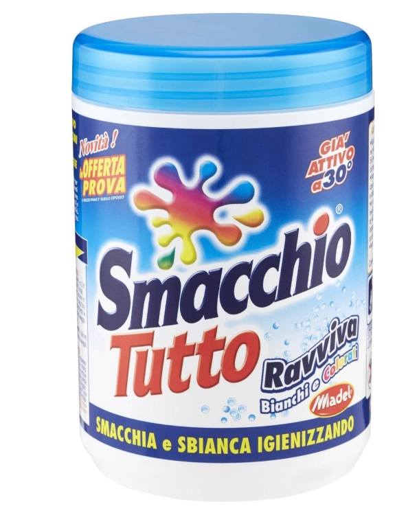 Smacchio Tutto - odplamiacz do tkanin w proszku (600 g)