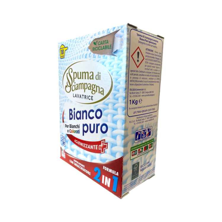 Spuma di Sciampagna Bianco Puro - Proszek do prania Bianco Puro (1kg - 18p)
