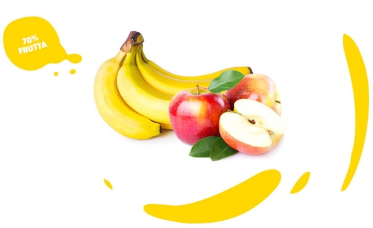 Yoga Optimum Mela Banana - Sok Jabłko-Banan (3 x 200 ml)