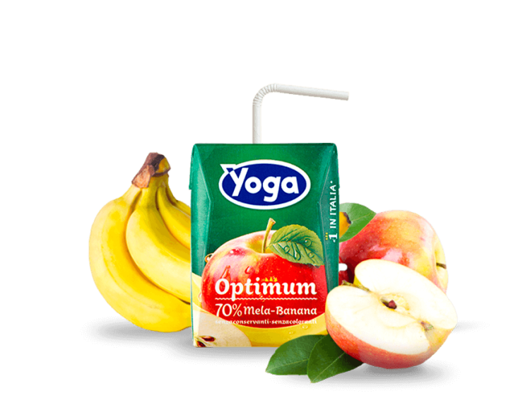 Yoga Optimum Mela Banana - Sok Jabłko-Banan (3 x 200 ml)