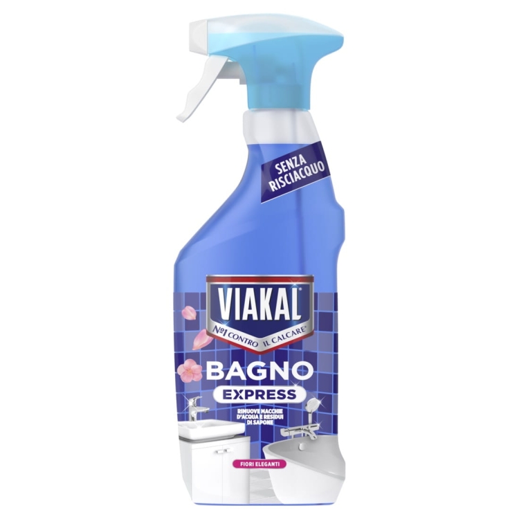 Viakal Bagno Express Fiori Eleganti - odkamieniacz w sprayu (470 ml)