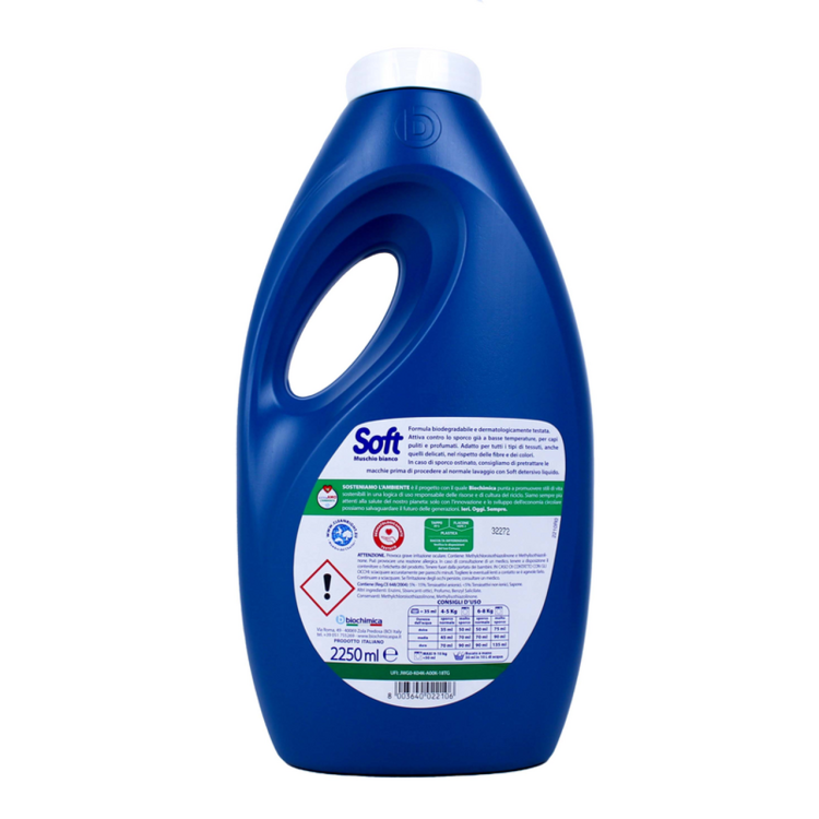Soft Białe piżmo - Żel do prania tkanin (2,25 L - 50 p)
