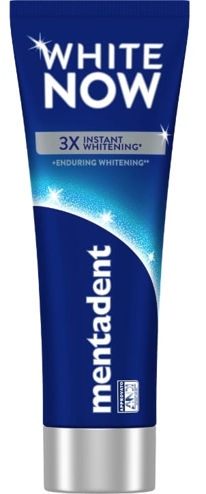 Mentadent White Now - wybielająca pasta do zębów (75 ml)
