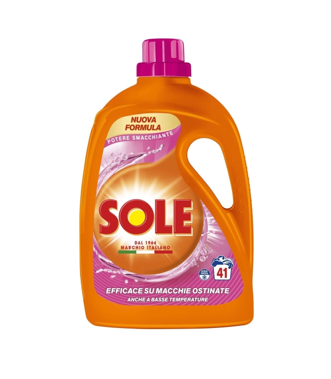Sole Potere Smacchiante - płyn do prania z odplamiaczem (1,845L - 41p)