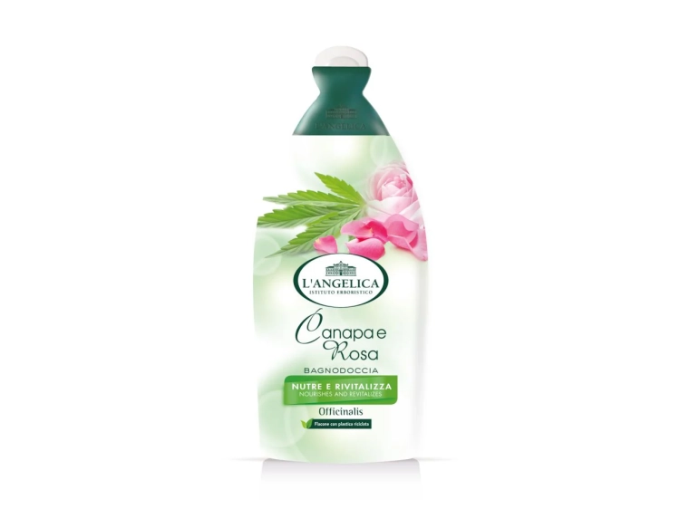 L'Angelica Canapa Rosa - żel pod prysznic (500 ml)