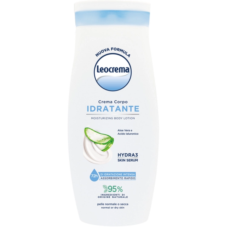 Leocrema Idratante - balsam do ciała aloes i kwas hialuronowy (250ml) new