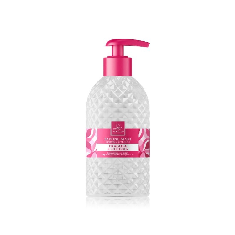 Venezia Fragola - mydło w płynie Truskawka i Czereśnia (500 ml)