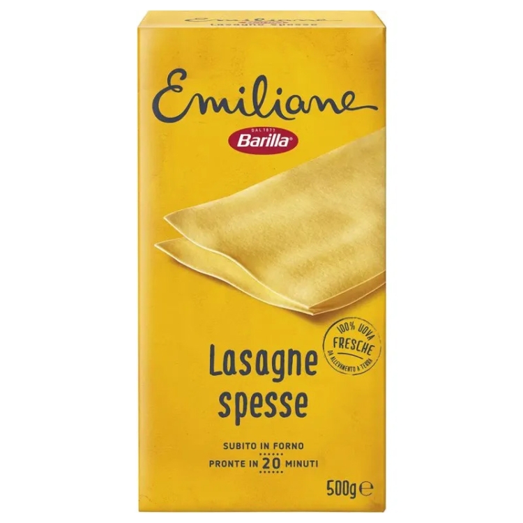 Barilla Emiliane Lasagne spesse - makaron (500g)