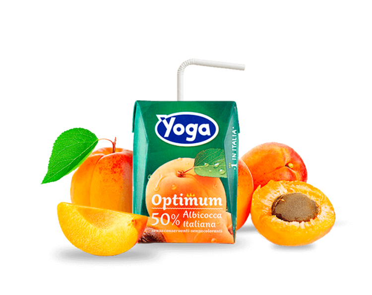 Yoga Optimum Albicocca - Sok morelowy (3 x 200 ml)