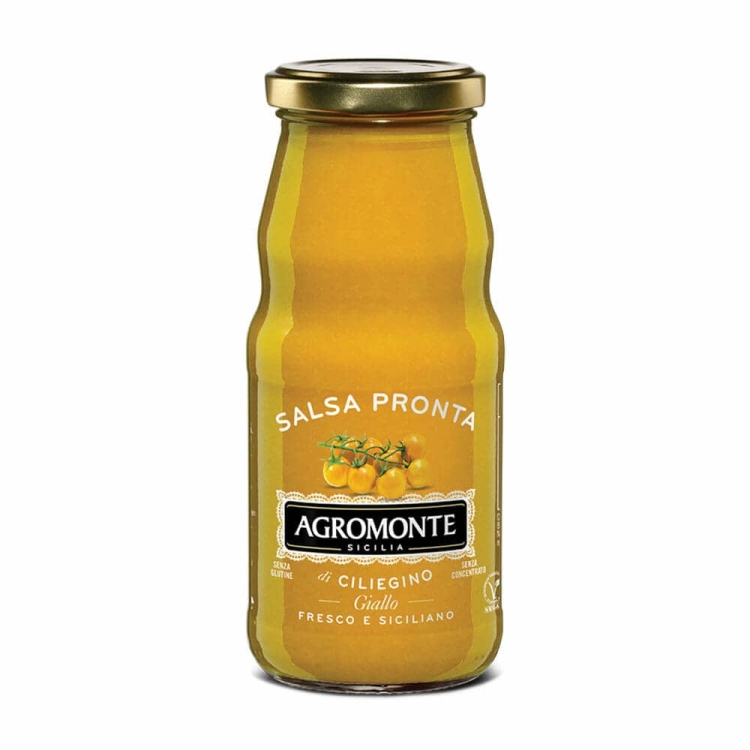 Agromonte Ciliegino Giallo - salsa z żółtych pomidorów (360g)