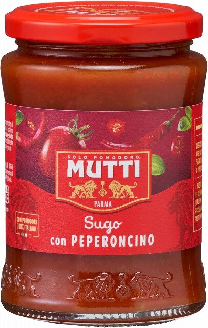 Mutti Sugo Peperoncino - Gotowy ostry sos do makaronu (280 g)