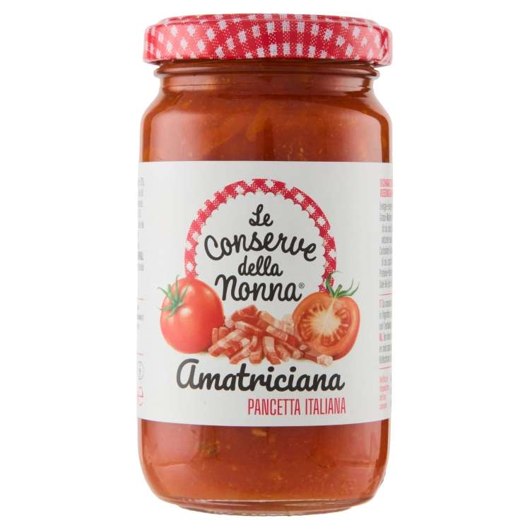 Le Conserve della Nonna Sugo Amatriciana - sos pomidorowy z Pancettą (190g)
