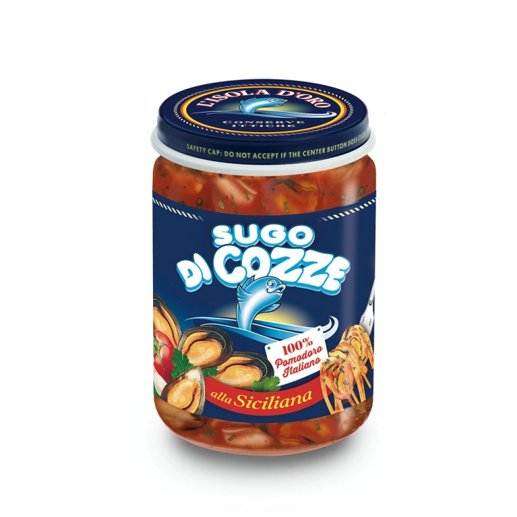 Sugo di Cozze alla Siciliana - sycylijski sos z omułkami do makaronu (130g)