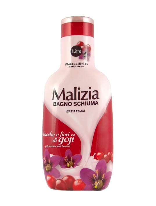 Płyn do kąpieli Malizia Jagody Goji i kwiaty (1 l)
