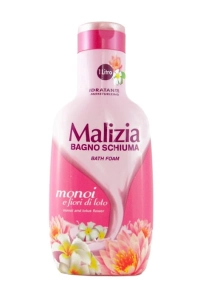 Płyn do kąpieli Malizia Monoi i Kwiat Lotosu