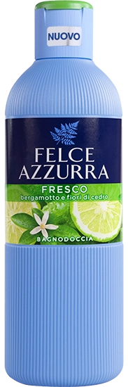 Felce Azzurra Fresco - Regenerujący płyn do kąpieli (650 ml)
