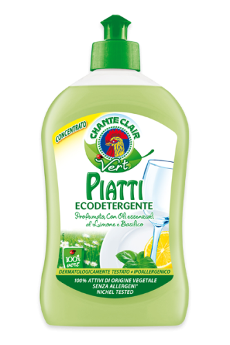 Chante Clair Piatti Vert - płyn do mycia naczyń Cytryna i bazylia (500 ml) 