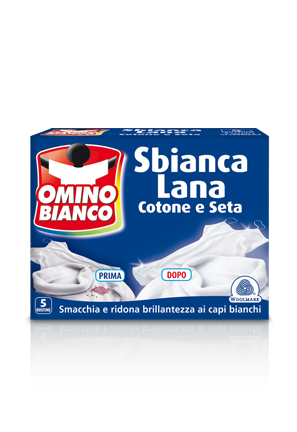Omino Bianco - saszetki odplamiające do białych tkanin (5 szt.)