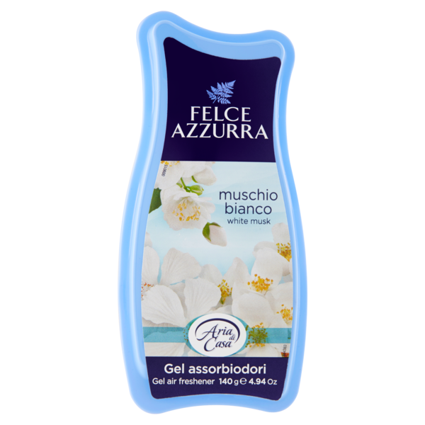 Felce Azzurra Białe Piżmo- odświeżacz w żelu (140g) (Nowa odsłona)